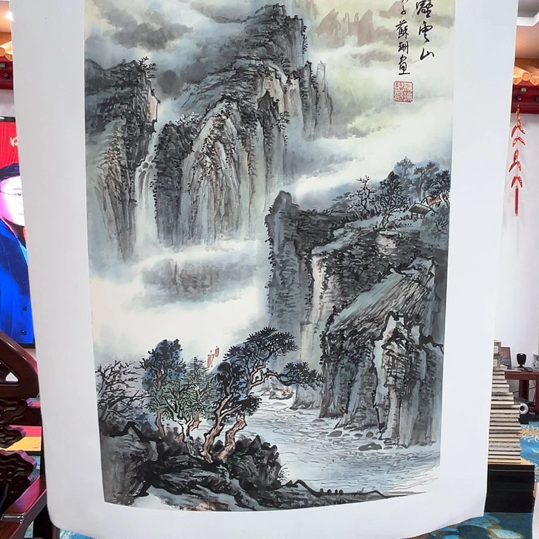 国画画家苏珊老师精品原作