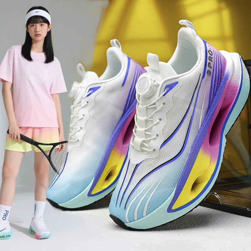 AIR RAY儿童专业跑鞋秋季女童鞋子中大童运动鞋6-12岁透气跑步鞋