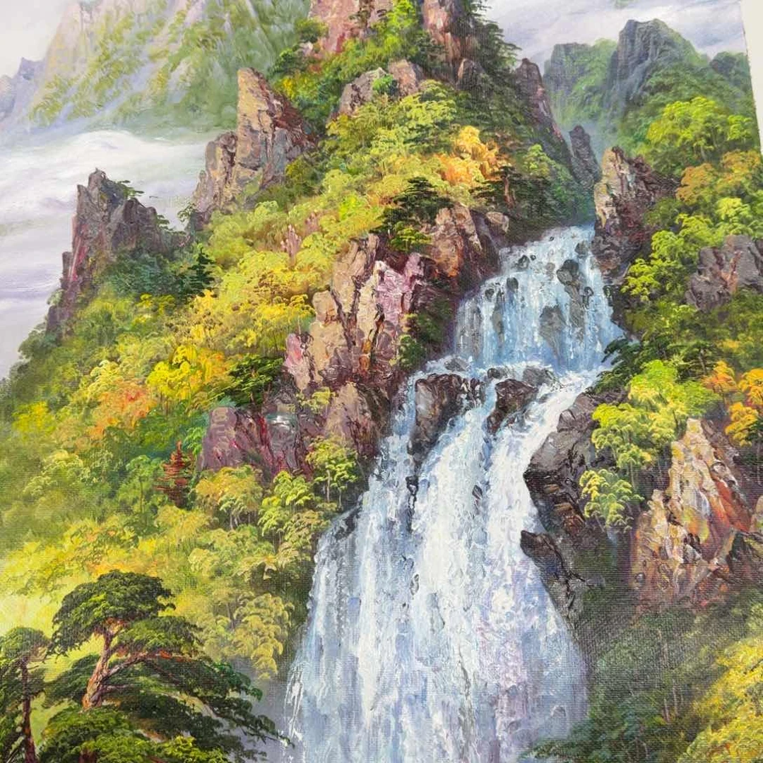 油画在哪呢我在你家人