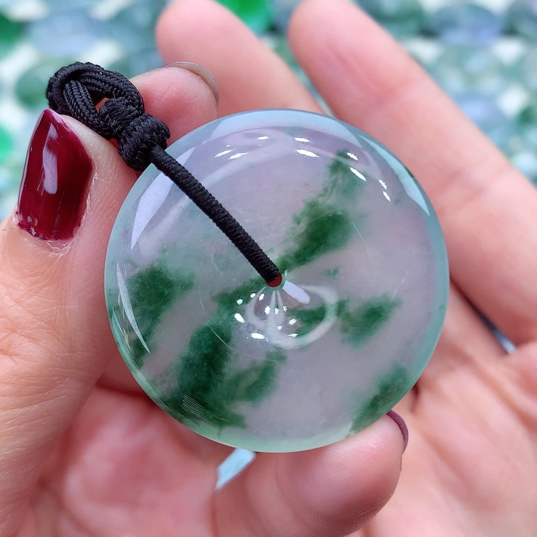 颈饰未镶嵌翡翠编号83-尺寸34/5.7