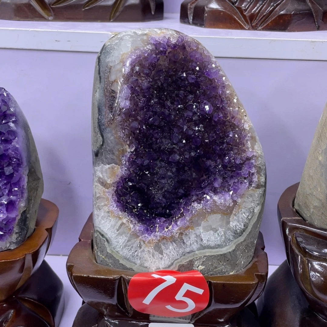 未镶嵌大型摆件（非配饰）紫晶