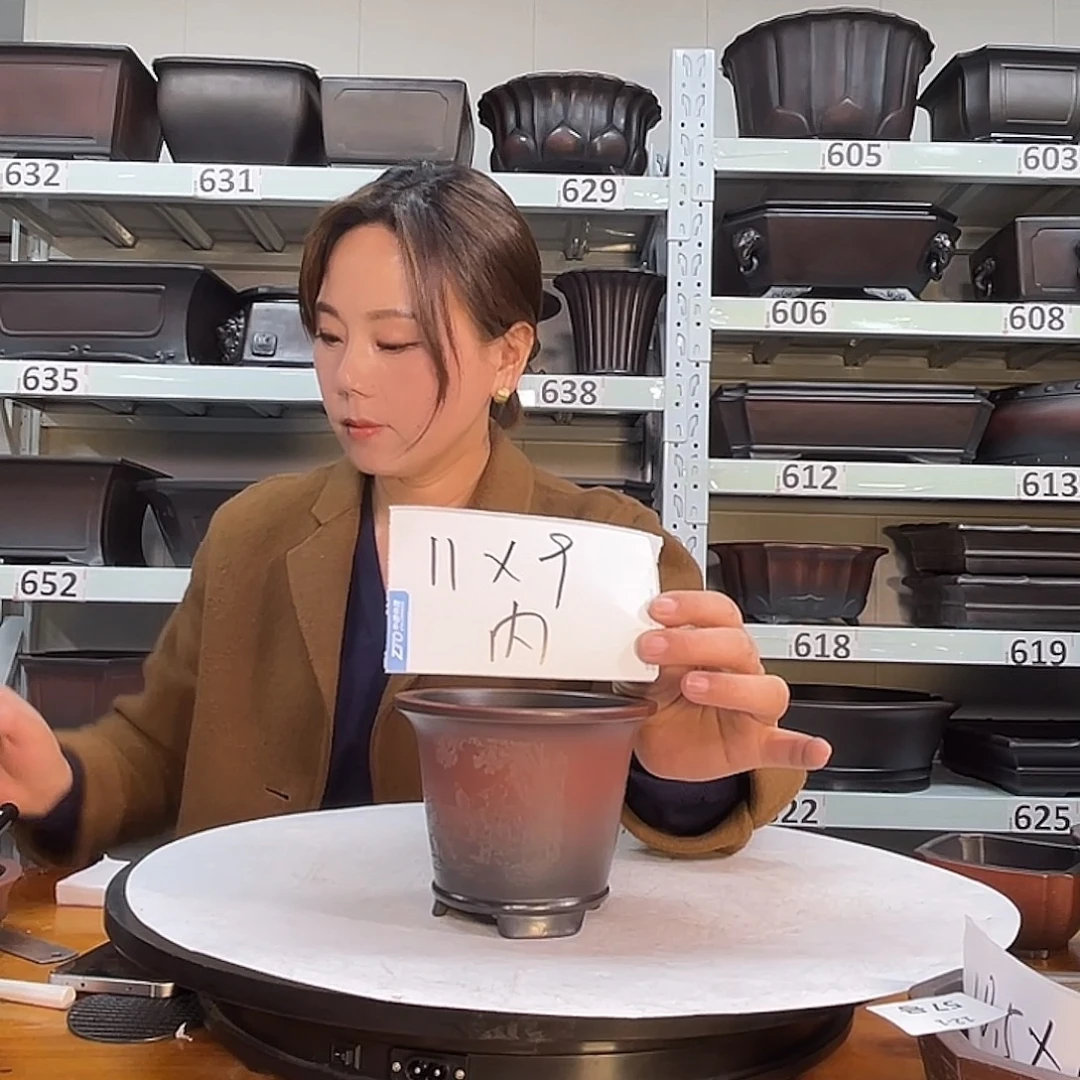 紫砂花盆宜兴紫砂54号