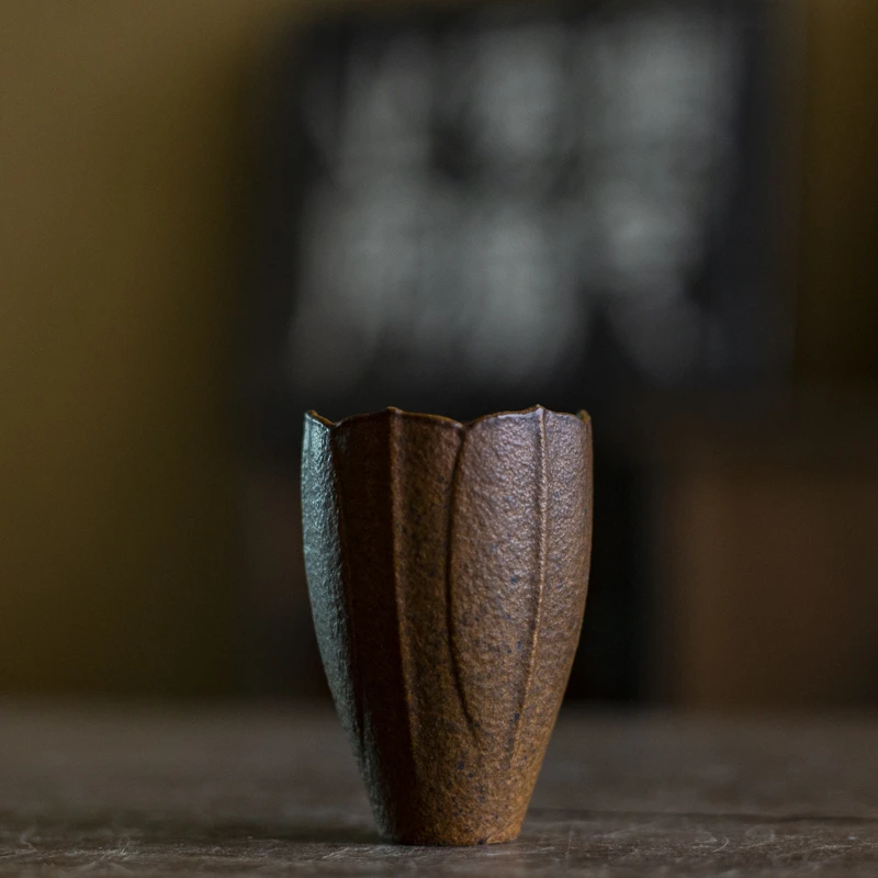 纳兰-酱釉玉兰杯（Q0706）