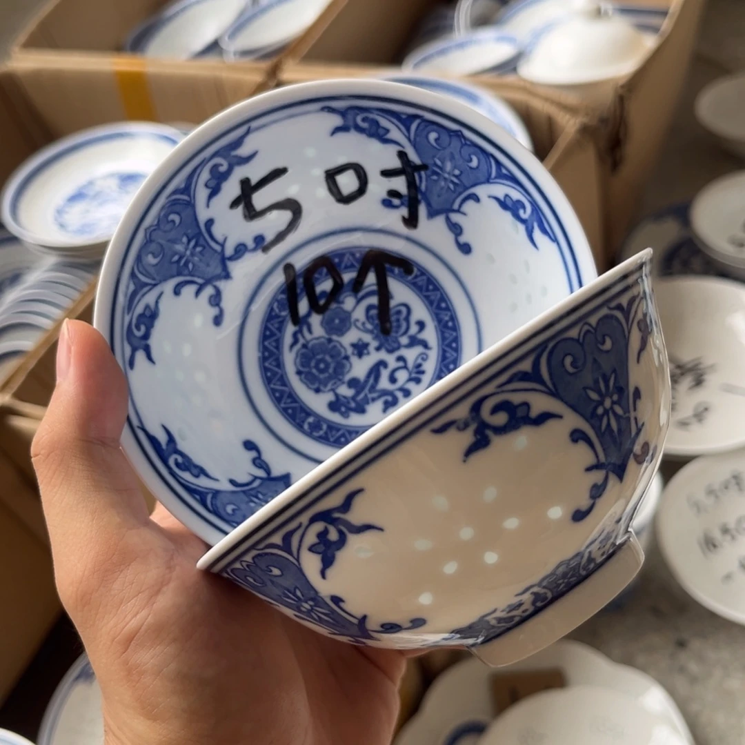 景德镇高温细白瓷餐具