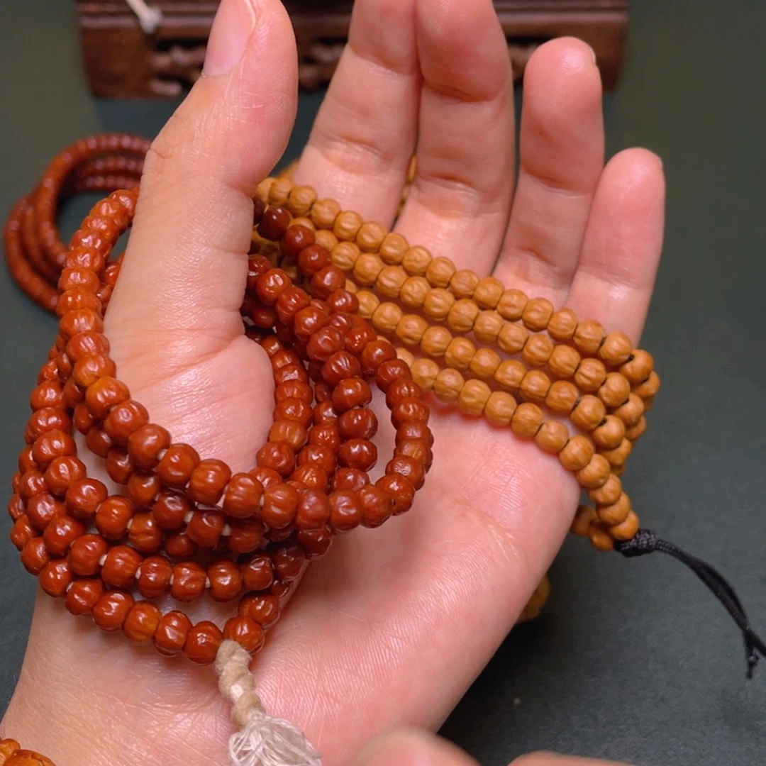 柏香籽/百香籽手串金豆