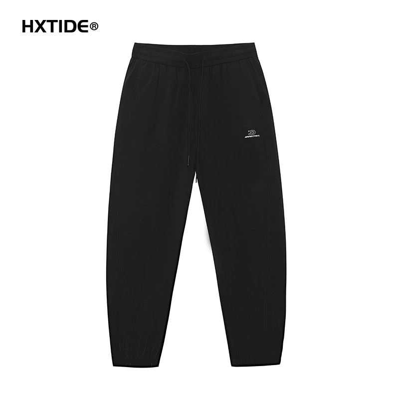 【HXTIDE男装】夏季简约弹力腰束脚爽凉快干休闲长裤S203522181101