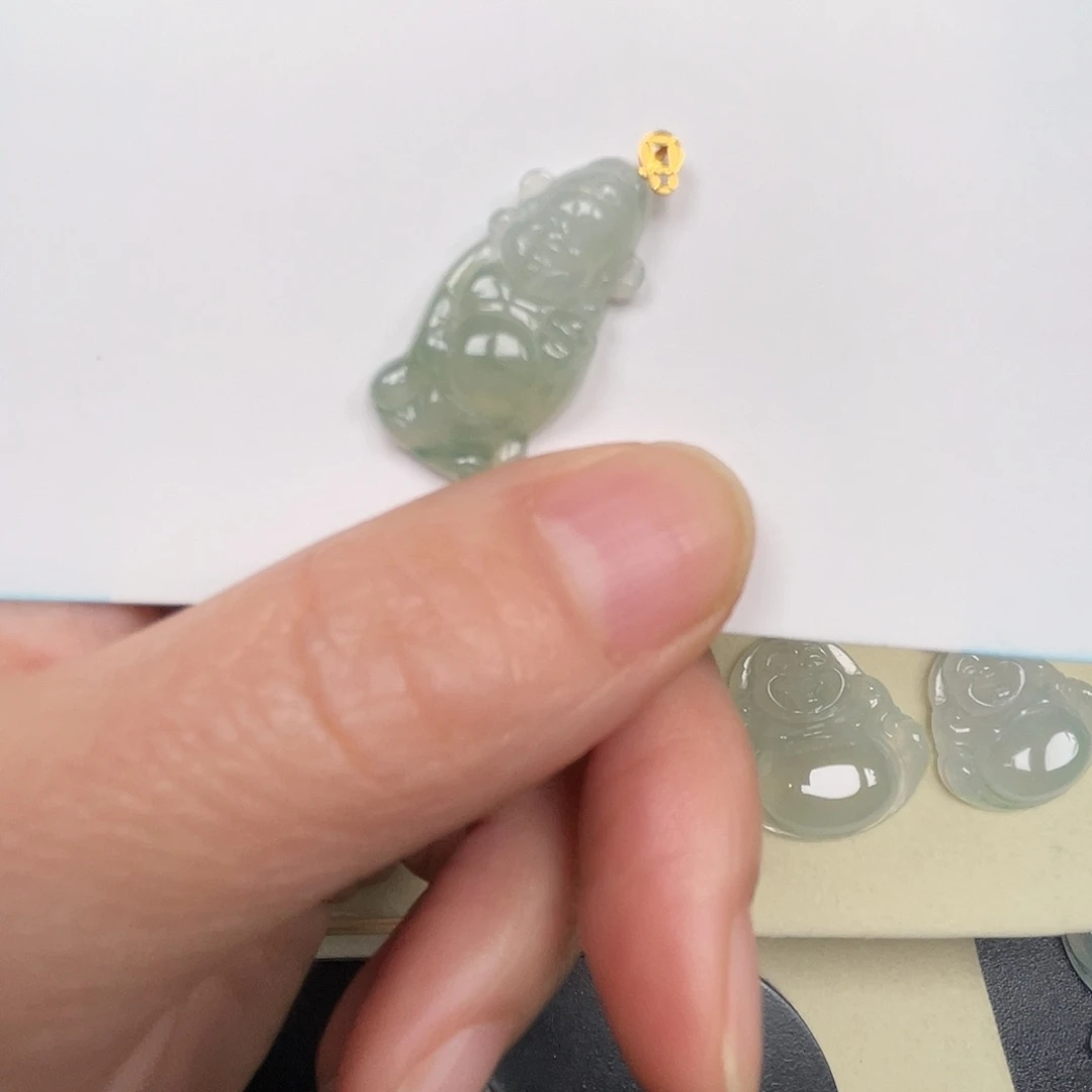 翡翠未镶嵌吊坠(不含链)翡翠