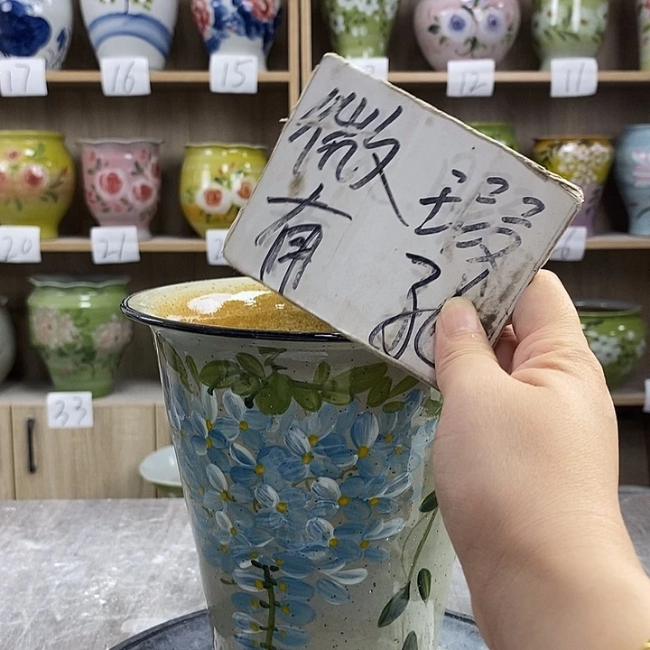 摆件1xc景德镇陶瓷花盆