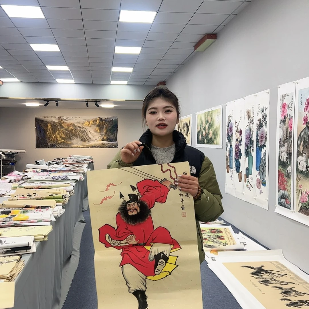 国画国画作品宣纸纯手绘