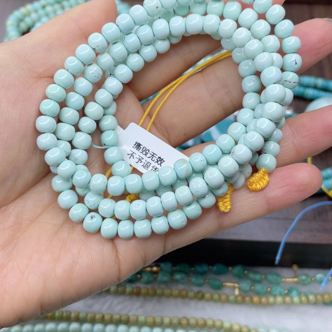 绿松石未镶嵌颈饰