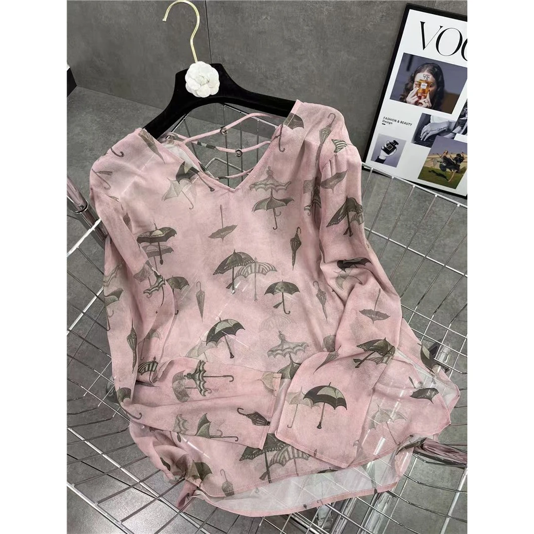 6852粉色防晒小衫