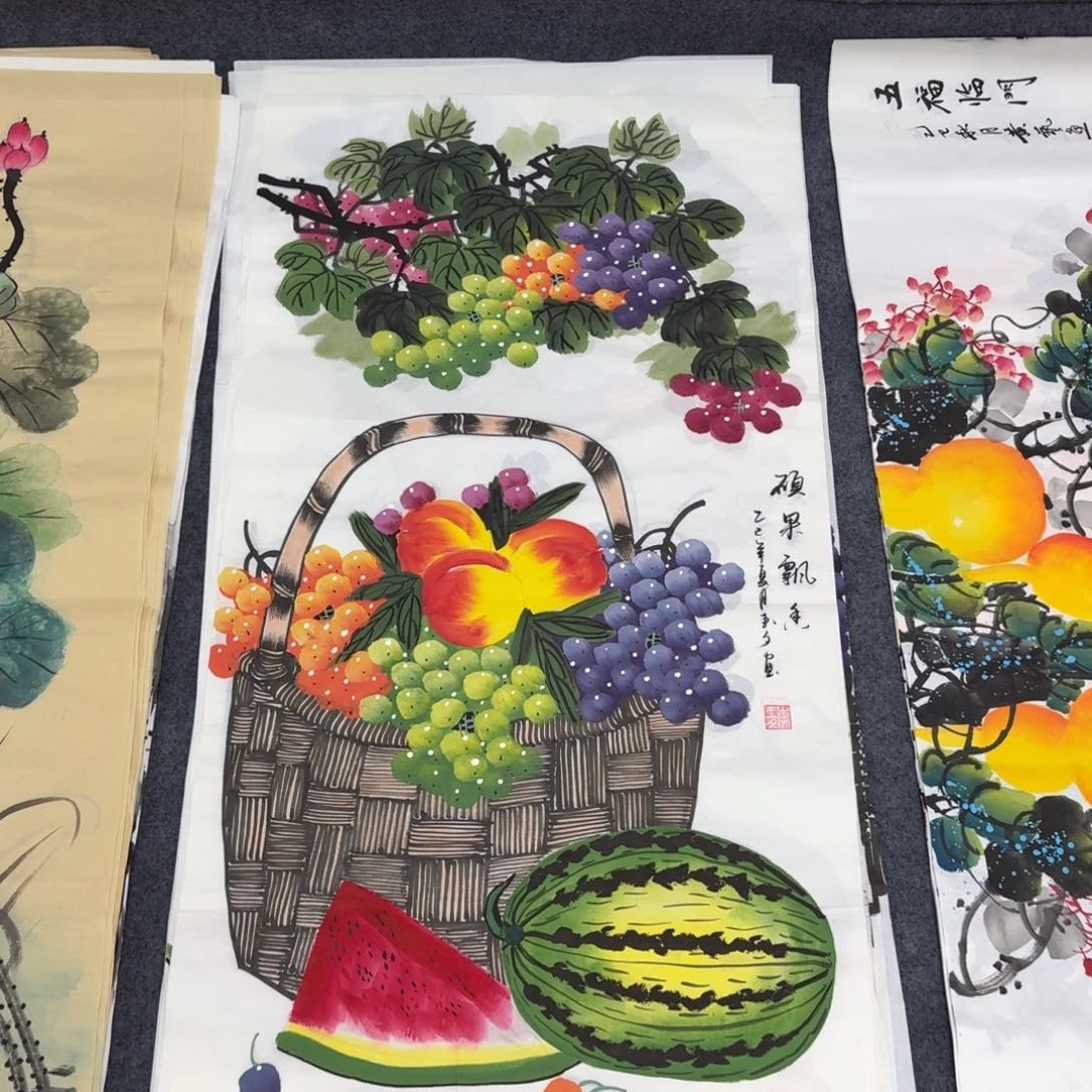 国画100×50画画画画