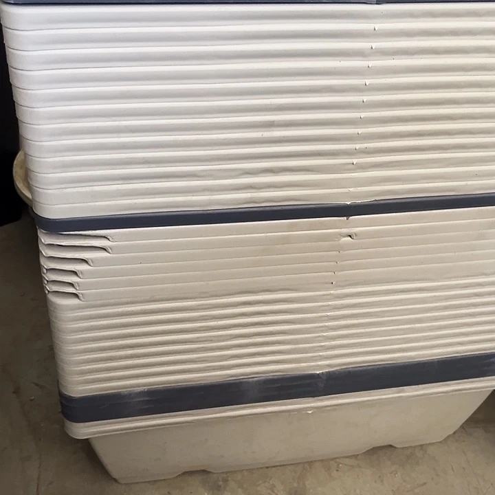 塑料瑕疵特大菜盆5个