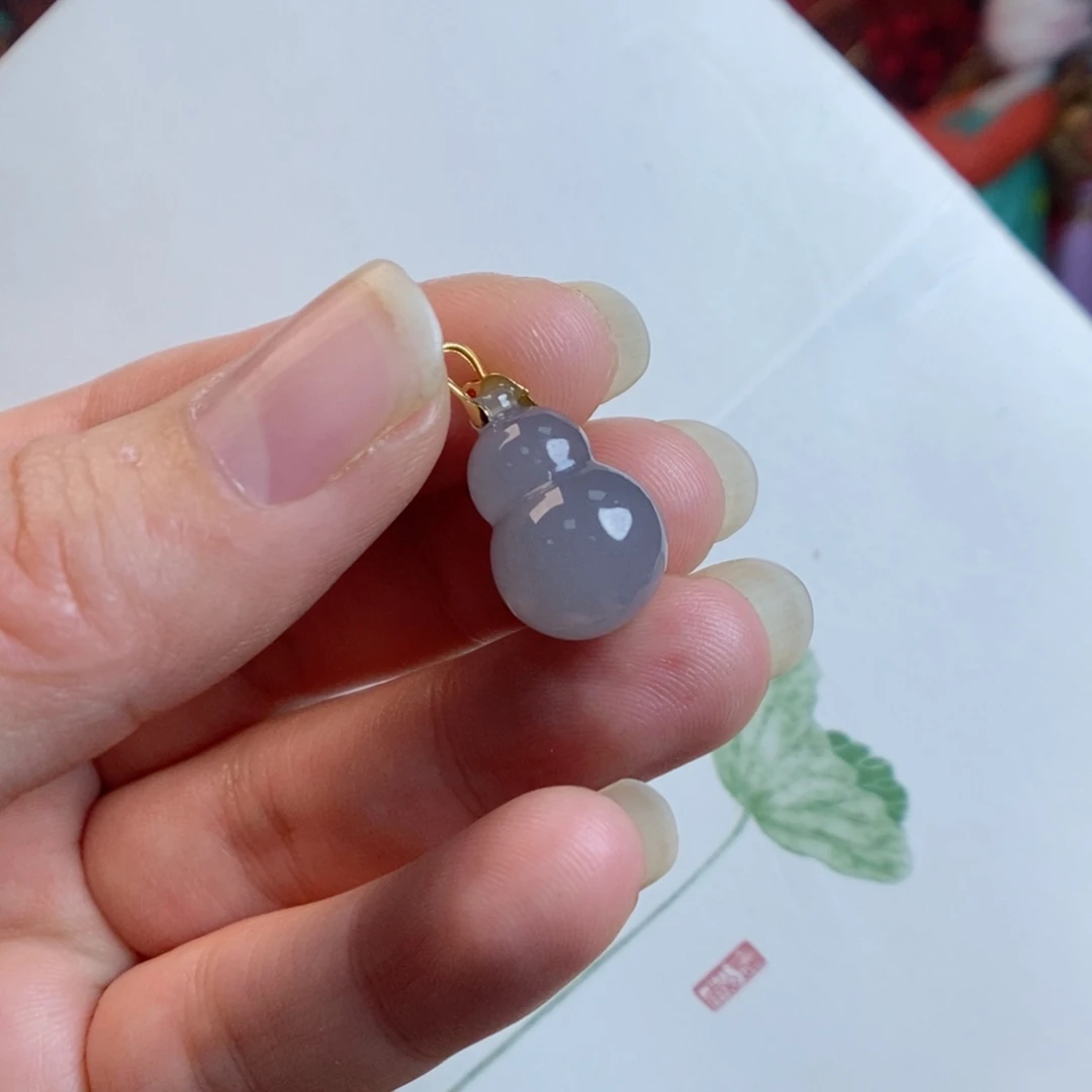 和田玉手链18K金镶嵌