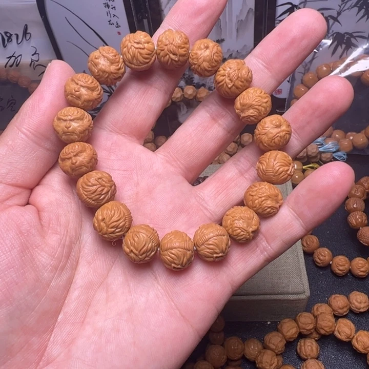 猴头核桃手串悟空