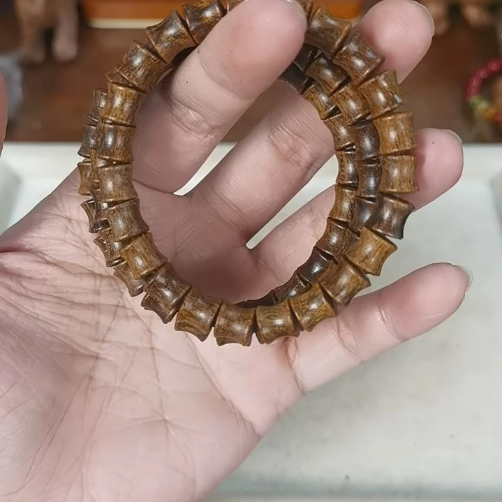 贡木手串/手链旭**辉5条竹节手串