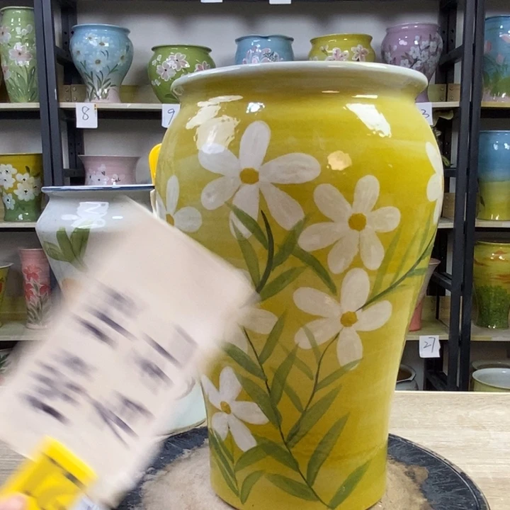 景德镇高温陶瓷花盆