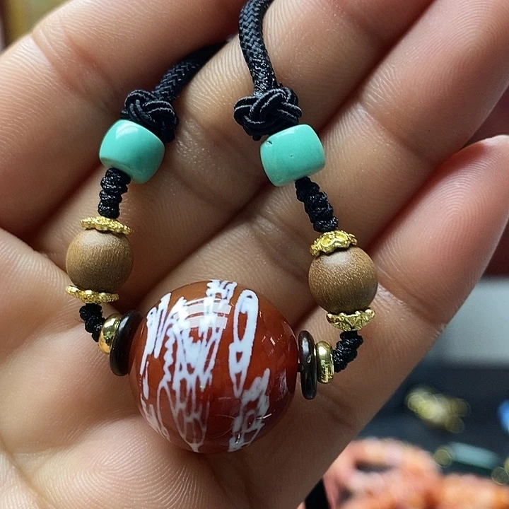 玛瑙/玉髓合金颈饰