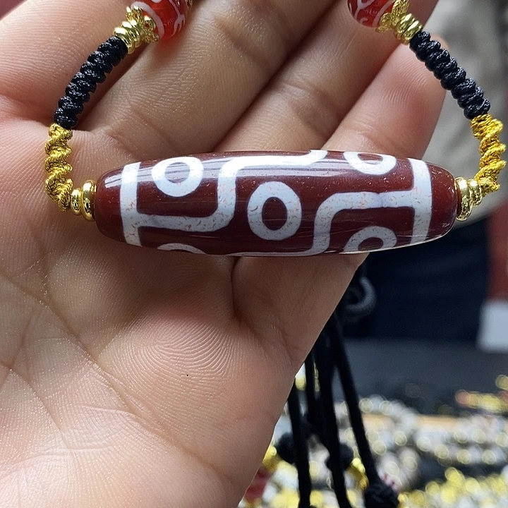 玛瑙/玉髓合金颈饰