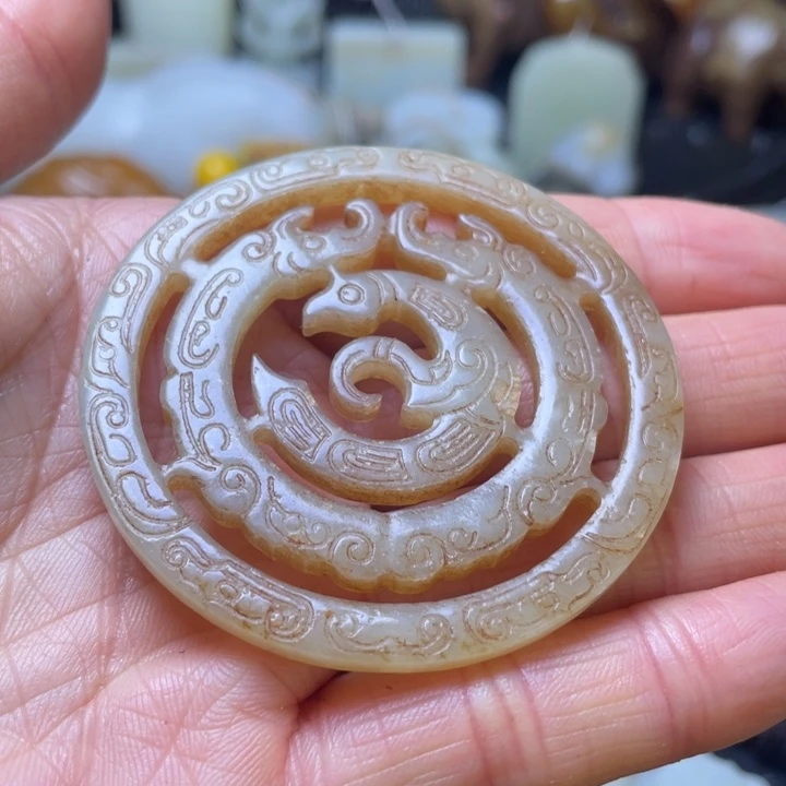 和田玉挂件未镶嵌