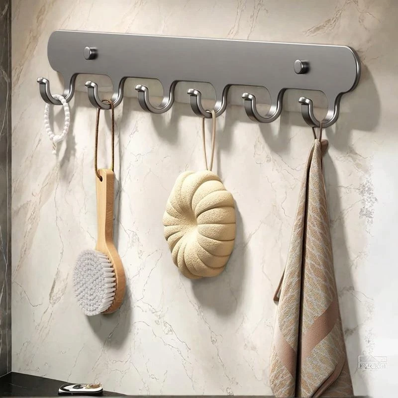 吸盘门后挂钩强力粘胶免打孔强力承重置物架钩子入户门挂衣架收纳