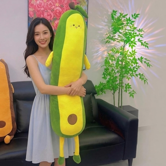 【新人福利】牛油果长条抱枕女生睡觉夹腿侧睡枕头睡觉专用床头靠