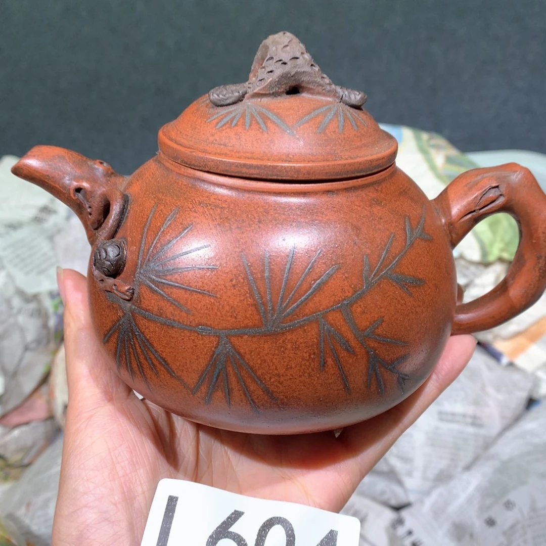 茶壶粗砂紫砂茶壶604