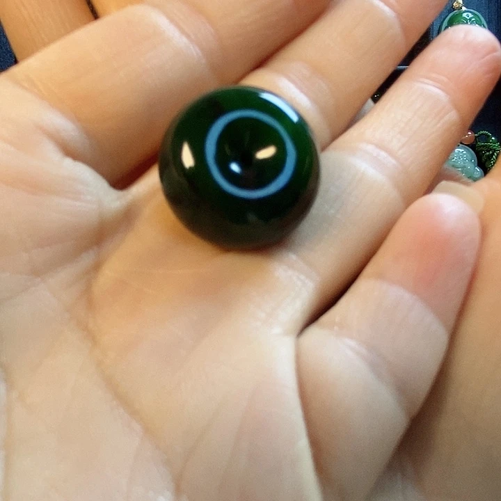 和田玉（碧玉）未镶嵌吊坠(不含链)