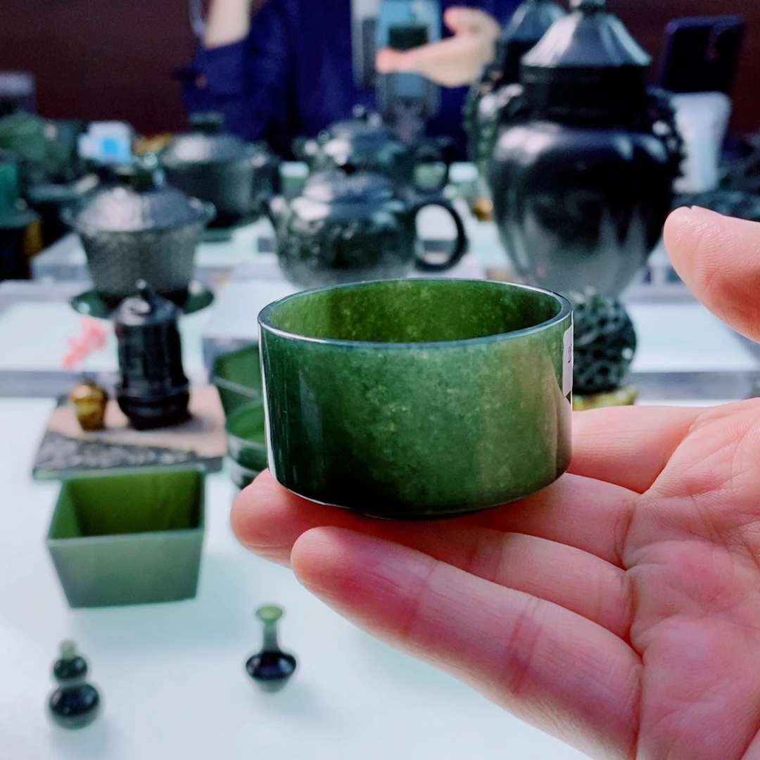 和田玉（青玉）未镶嵌摆件