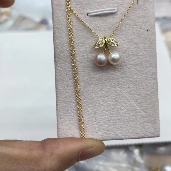 淡水珍珠颈饰未镶嵌56