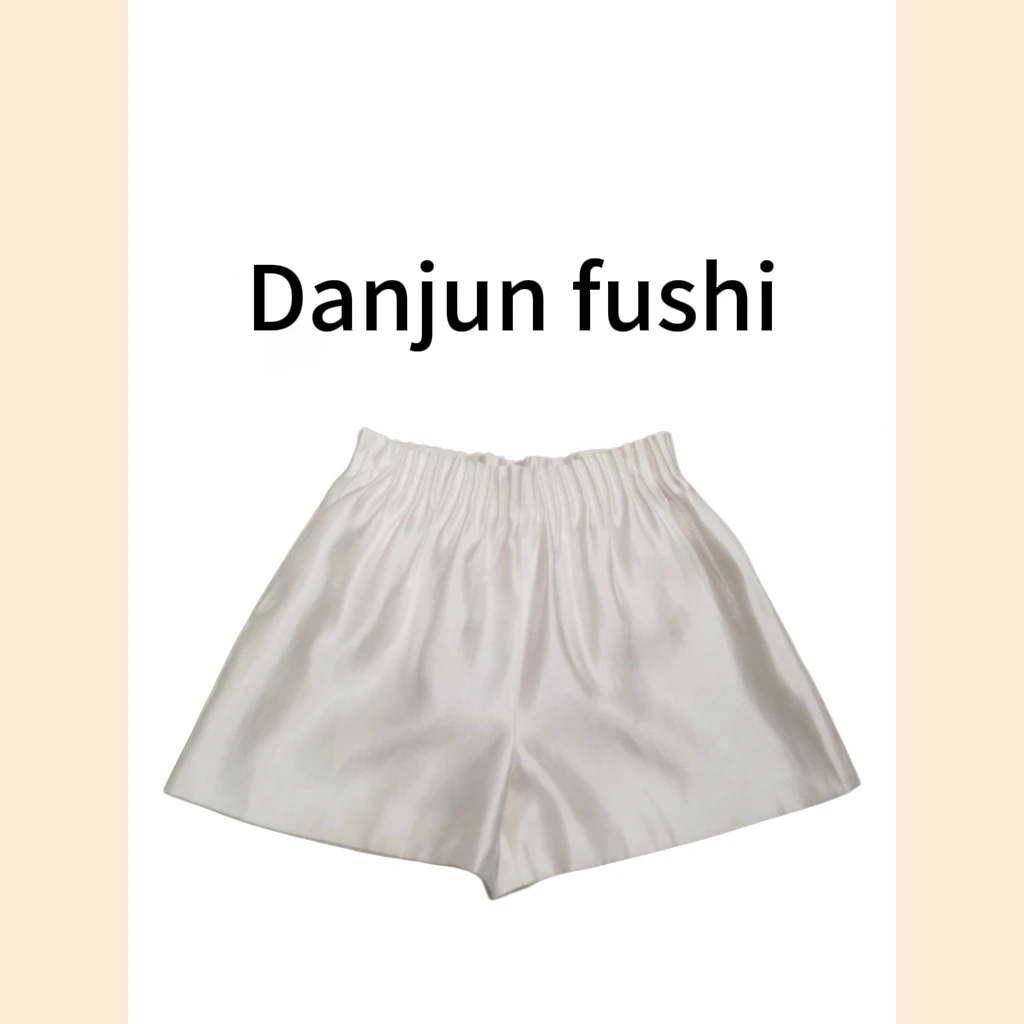 Danjun“新款腰褶皱”短裤