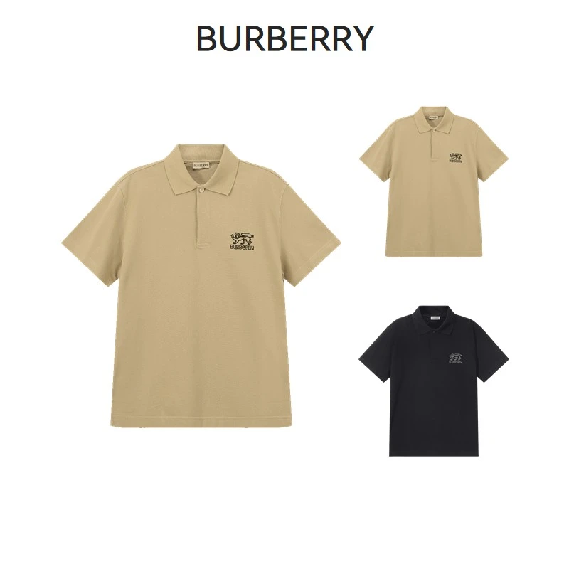 Burberry博柏利/巴宝莉 新品 男士刺绣短袖POLO衫 81022921