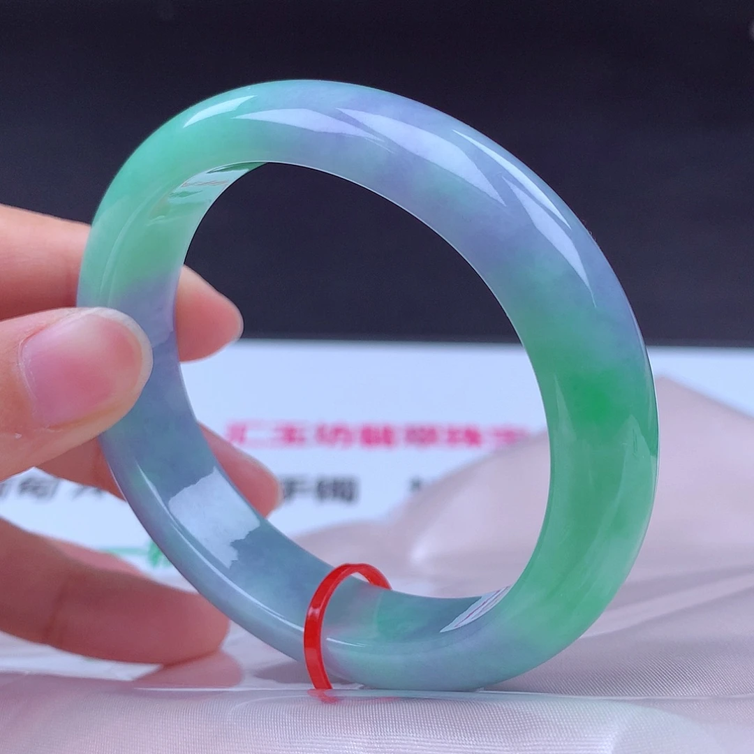 翡翠未镶嵌手镯（贵妃镯）222006