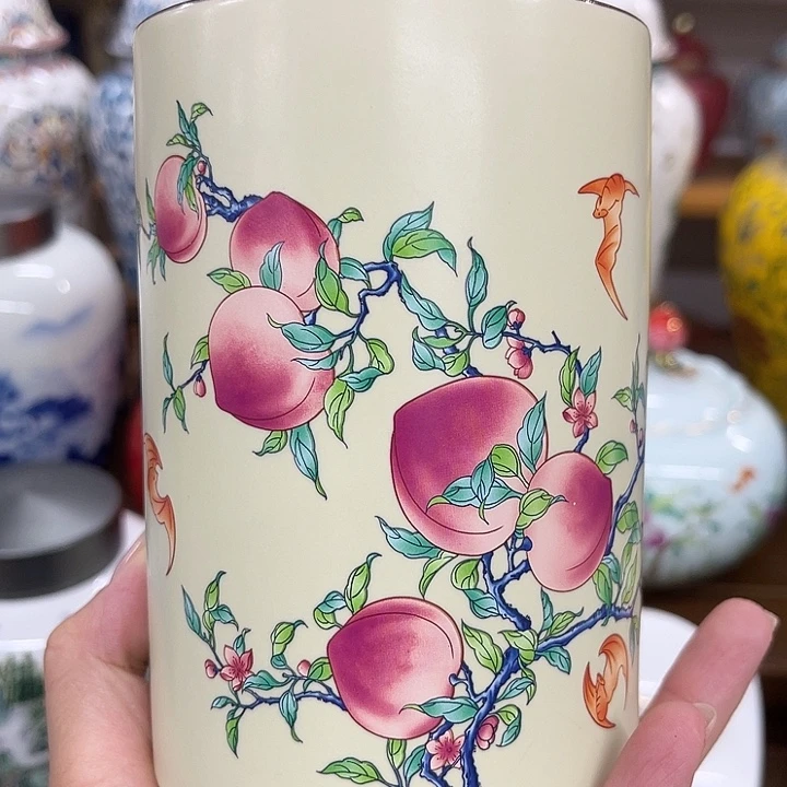 高端陶瓷茶叶密封罐