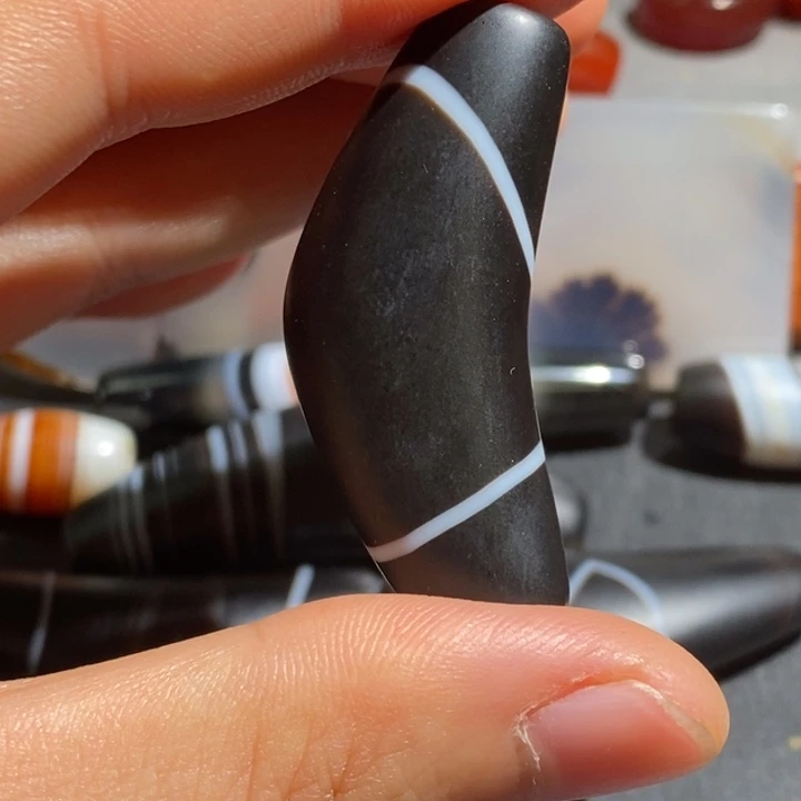 玛瑙/玉髓未镶嵌项链