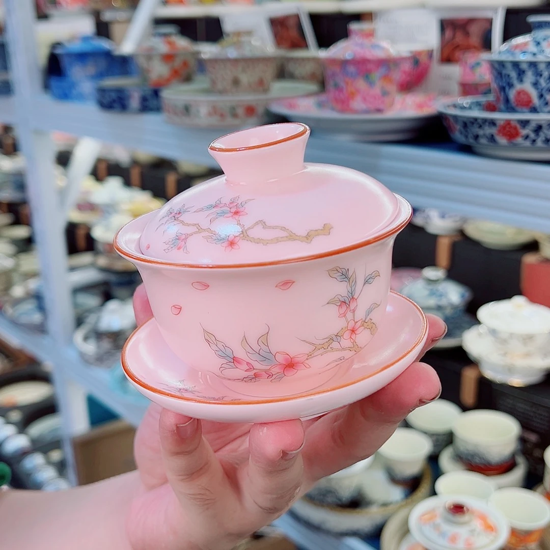 盖碗很漂亮我很喜欢