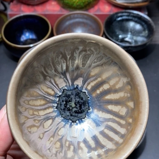 茶盏建窑建盏主人杯茶壶盖碗品茗杯012