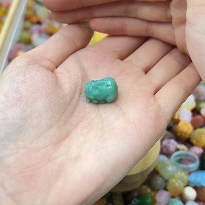 开***冰玛瑙未镶嵌手饰手串012