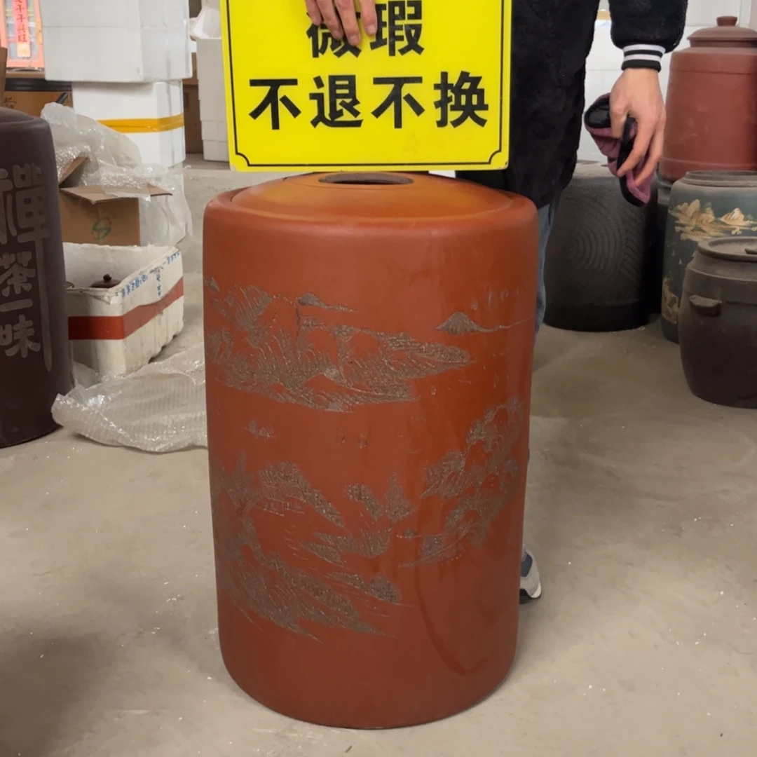 紫砂茶叶罐不介意细节来拍
