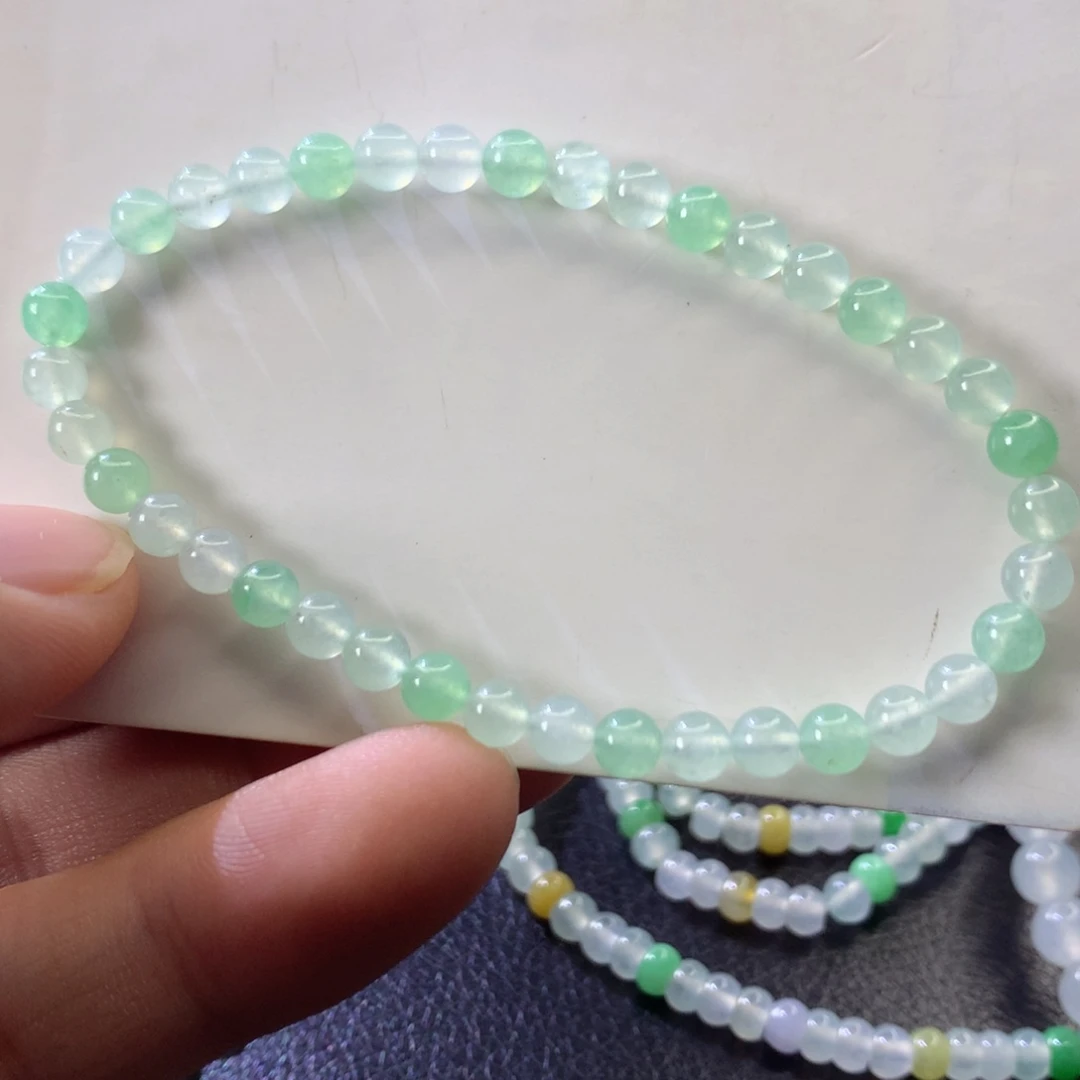 未镶嵌手链翡翠翡翠