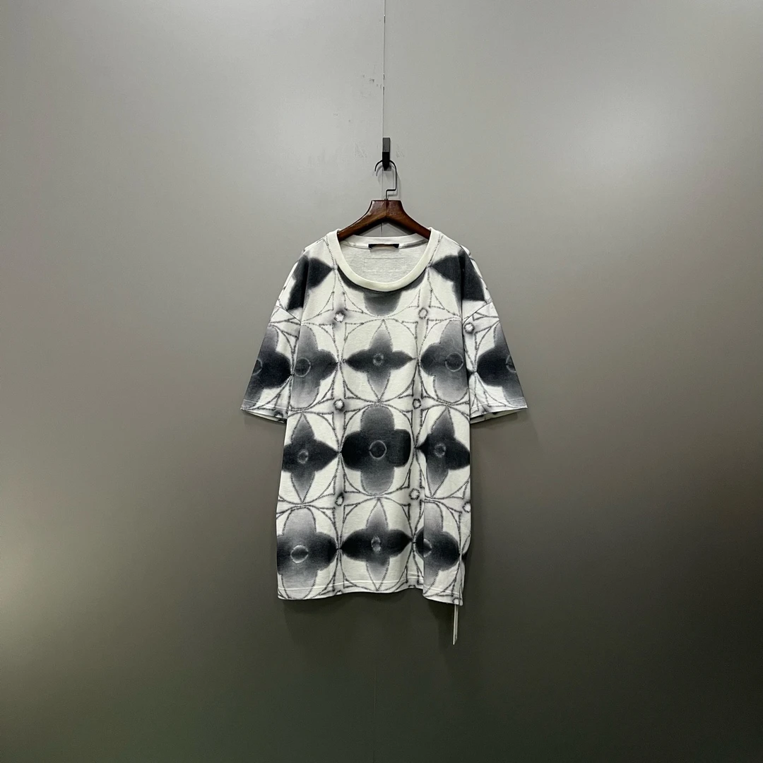 95新 LouisVuitton/路易威登 绞染花卉印花短袖 4L码/7340/
