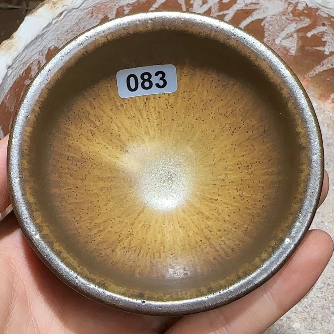 茶盏龙窑柴烧原矿原釉083