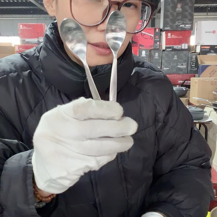 18-10不锈钢尖尾三甜品