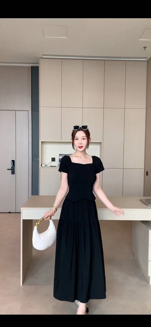 时尚套装显瘦减龄洋气气质衬衣半身裙套裙