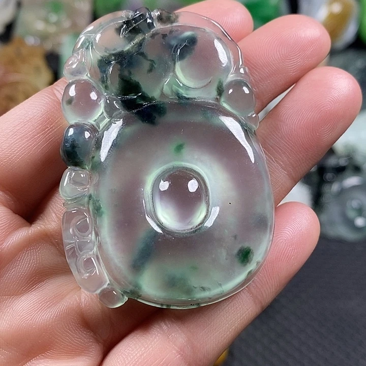 吊坠紫金钵盂菩提