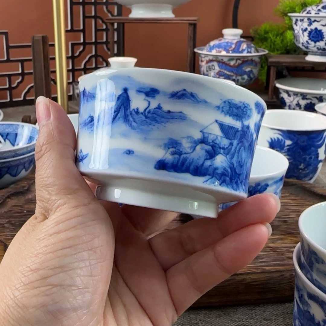 瓷片景德镇陶瓷手绘茶器063