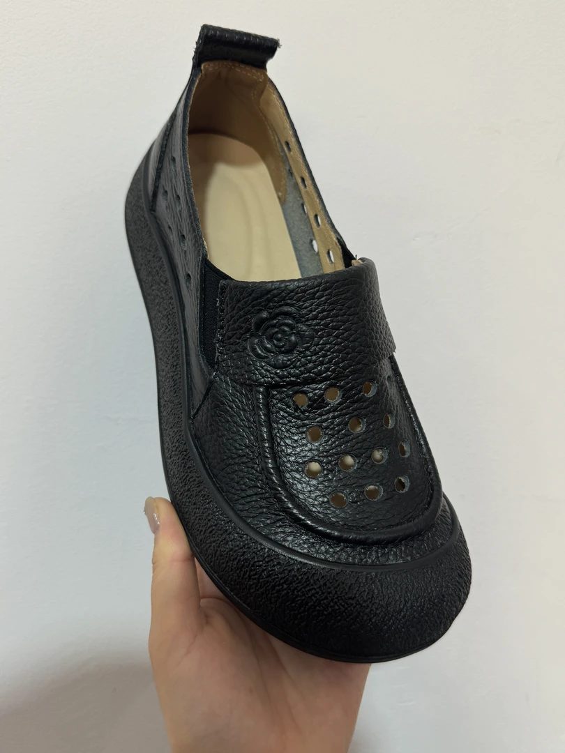 26号款2188洞洞黑色妈妈鞋休闲百搭女鞋洞洞鞋夏季透气休闲鞋