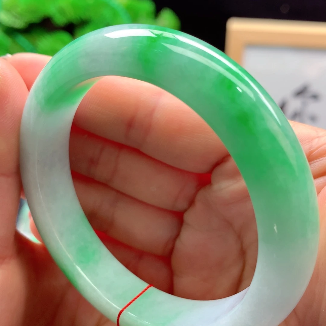 未镶嵌手镯翡翠妞*缅甸58圈口