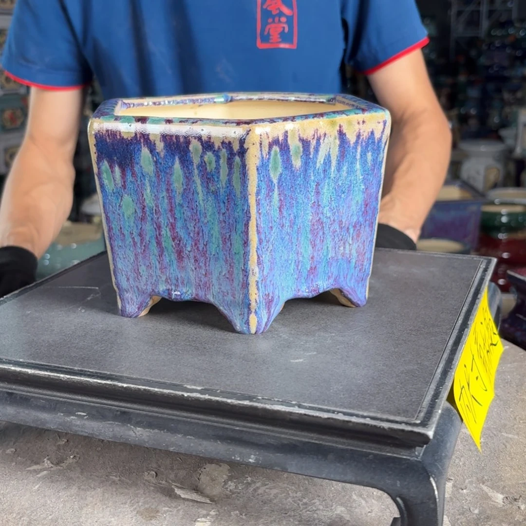 一风堂石湾花盆 内15*10