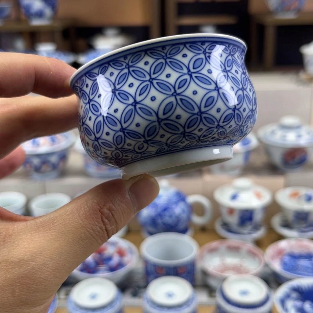 保韵柴窑 钱多多炉式杯